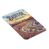 Bristol Motor Speedway USA Magnet (Rechte Seite)