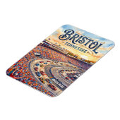 Bristol Motor Speedway USA Magnet (Linke Seite)