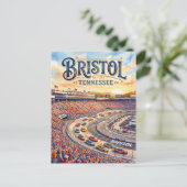 Bristol Motor Speedway USA Postkarte (Stehend Vorderseite)