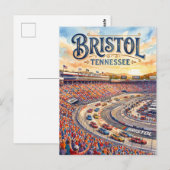 Bristol Motor Speedway USA Postkarte (Vorne/Hinten)