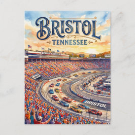 Bristol Motor Speedway USA Postkarte