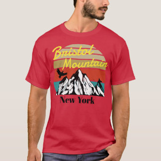 Bristol Mountain Skigebiet New York T-Shirt
