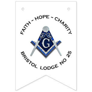 Bristol No 25 Masonic Banner