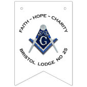 Bristol No 25 Masonic Banner (Dritte Fahne)
