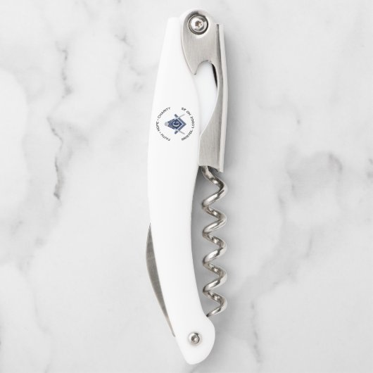 Bristol No 25 Masonic Kellnermesser (Rückseite)