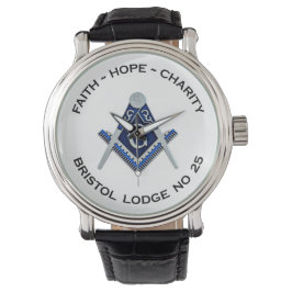 Bristol No 25 Masonic Watch Armbanduhr