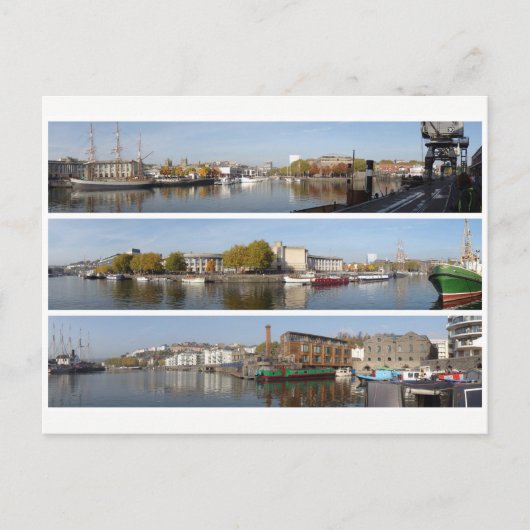 Bristol Panoramas Postkarte (Vorderseite)