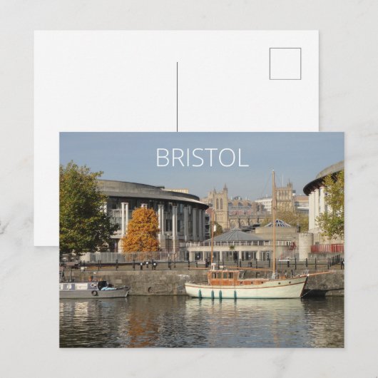 Bristol Postkarte (Vorne/Hinten)