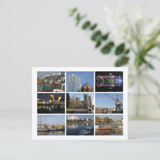 Bristol Postkarte (Stehend Vorderseite)