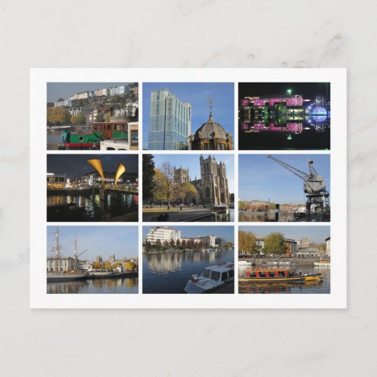 Bristol Postkarte (Vorderseite)