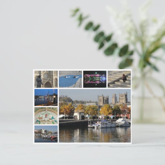 Bristol Postkarte (Stehend Vorderseite)