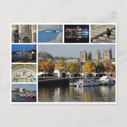 Bristol Postkarte (Vorderseite)