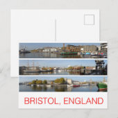 Bristol Postkarte (Vorne/Hinten)
