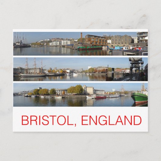 Bristol Postkarte (Vorderseite)