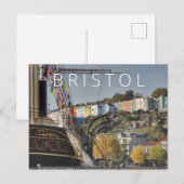 Bristol Postkarte (Vorne/Hinten)