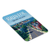 Bristol (Rhode Island) Magnet (Rechte Seite)