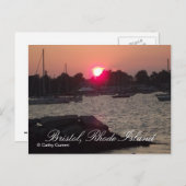 Bristol, Rhode Island Postkarte (Vorne/Hinten)