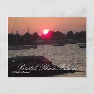 Bristol, Rhode Island Postkarte