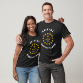 Bristol Rhode Island RI Flag Abzeichen Roundlet So T-Shirt (Unisex)
