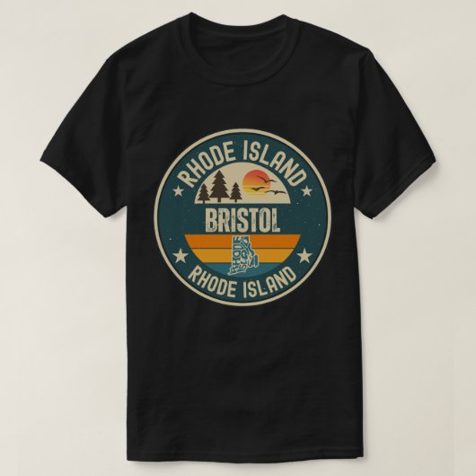 Bristol, Rhode Island T-Shirt (Design vorne)