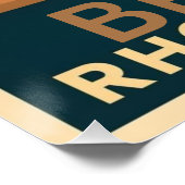 Bristol, Rhode Island, USA Poster (Ecke)