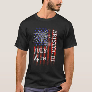 Bristol RI 4. Juli Unabhängigkeitstag Shirt