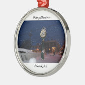 Bristol, RI Verzierung Ornament Aus Metall (Links)