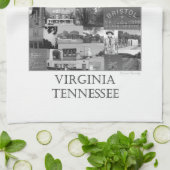 Bristol Scenes Collage Geschirrtuch (Gefaltet)