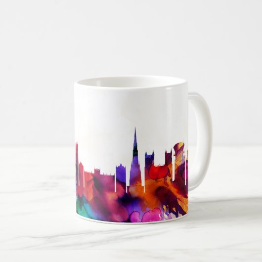 Bristol-Skyline Kaffeetasse (VorderseiteRechts)