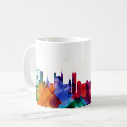 Bristol-Skyline Kaffeetasse (Vorderseite Links)