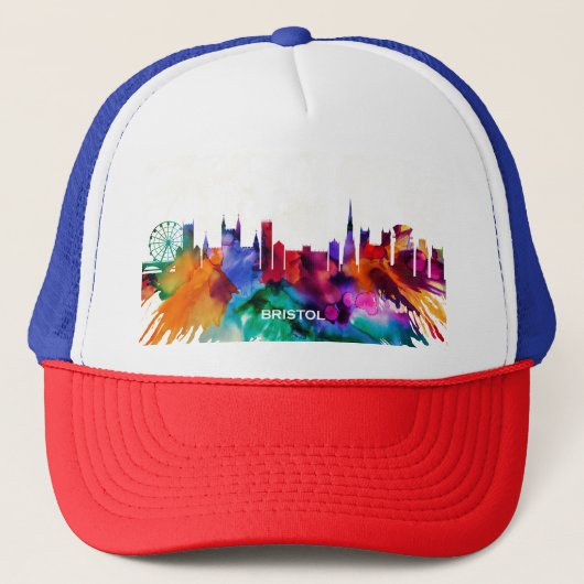 Bristol Skyline Truckerkappe (Vorderseite)