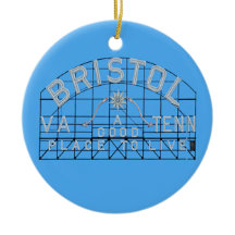 Bristol Slogan Sign Blue