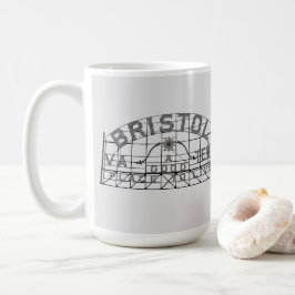 Bristol Slogan sign Coffee Tasse