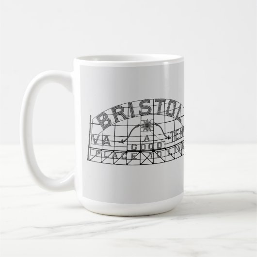 Bristol Slogan sign Coffee Tasse (Links)