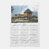 Bristol Train Station Bristol Virginia 2026 Geschirrtuch (Vertikal)