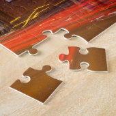 Bristol unterzeichnen herein Kastanienbraun und Puzzle (Seite)