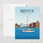 Bristol USA Postkarte (Vorne/Hinten)