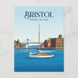 Bristol USA Postkarte