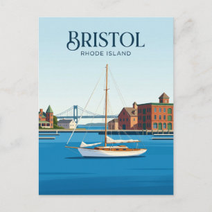 Bristol USA Postkarte