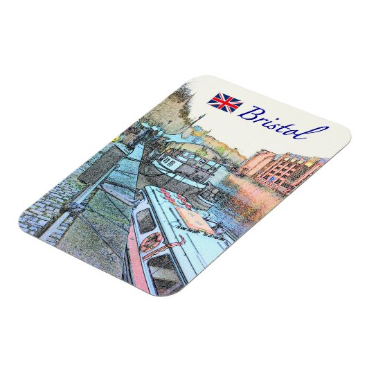 Bristol Wharf Magnet (Linke Seite)