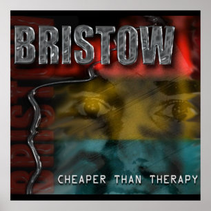 BRISTOW CD Back Cover, billiger als Therapieplakat Poster