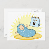 Brit Milah Postkarte (Vorne/Hinten)