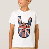 Brit Rock Hand T-Shirt (Vorderseite)