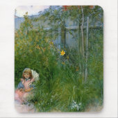 Brita in der Blume Bed c1897 Mousepad (Vorne)
