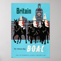BRITAIN Fliegen Von BOAC Vintag Airways Train
