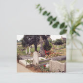 Britain Graveyard Postkarte (Stehend Vorderseite)