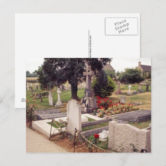 Britain Graveyard Postkarte (Vorne/Hinten)