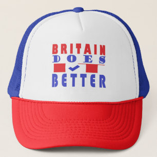 BRITAIN MACHT ES BESSER FÜR SIE KONZENTRIERT TRUCKERKAPPE