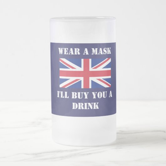 BRITAIN MATTGLAS BIERGLAS (Mittel)