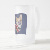BRITAIN MATTGLAS BIERGLAS (VorderseiteRechts)